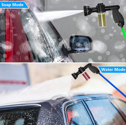 High-Pressure Foam Spray Gun with 8-Pattern Nozzle